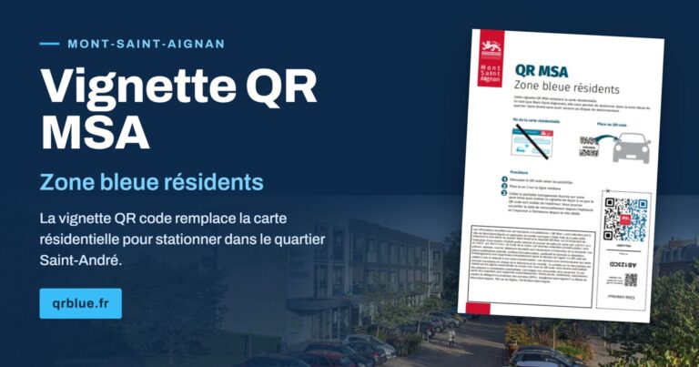 QrBlue Image mise en avant QR MSA selection